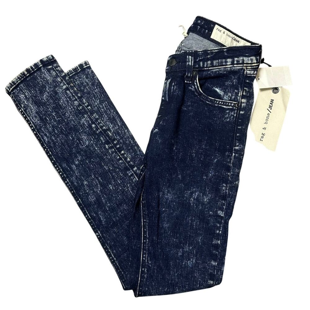 Rag & Bone Acid Wash Skinny Jeans NEW